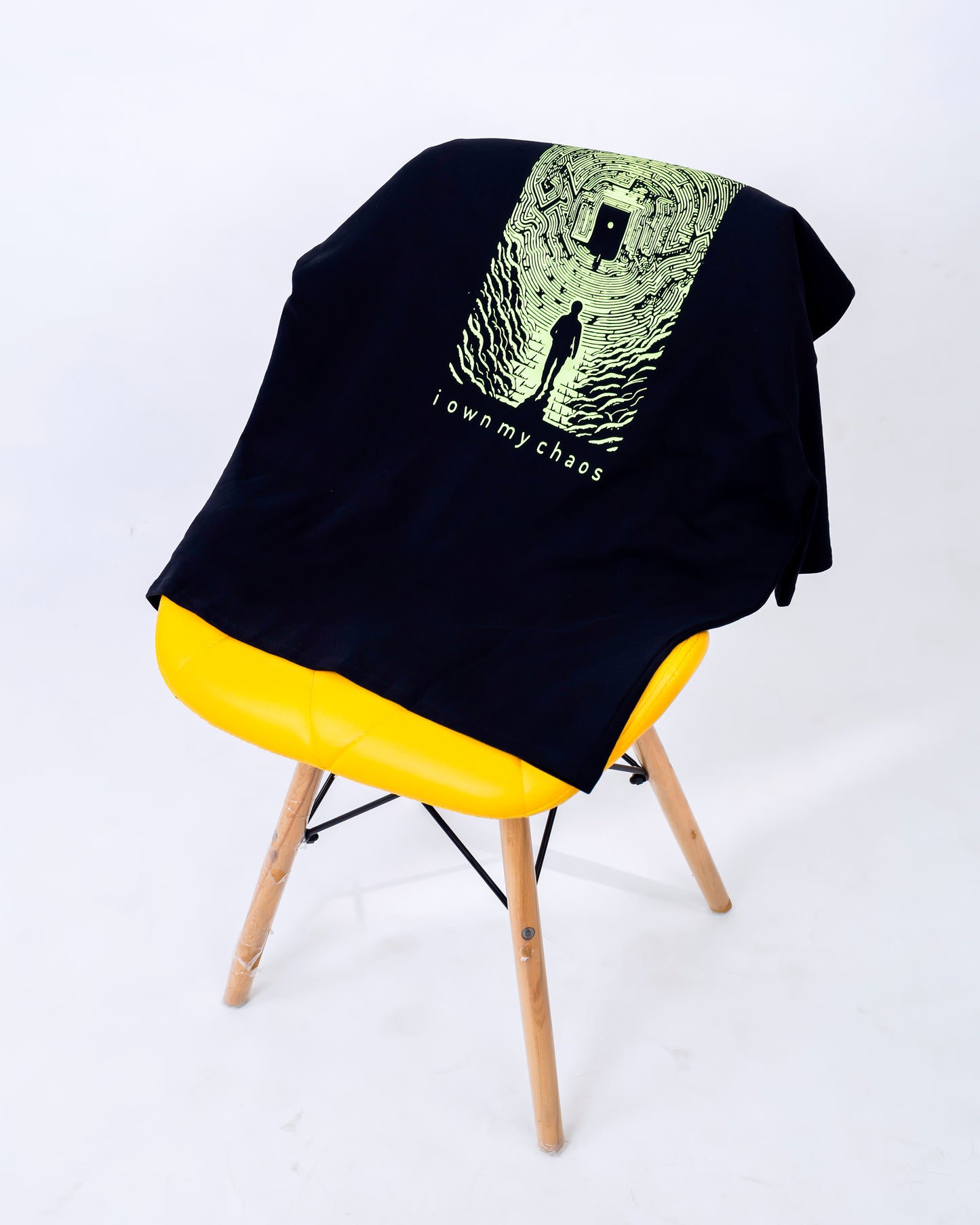 Oversized Black Tshirt - I Own My Chaos