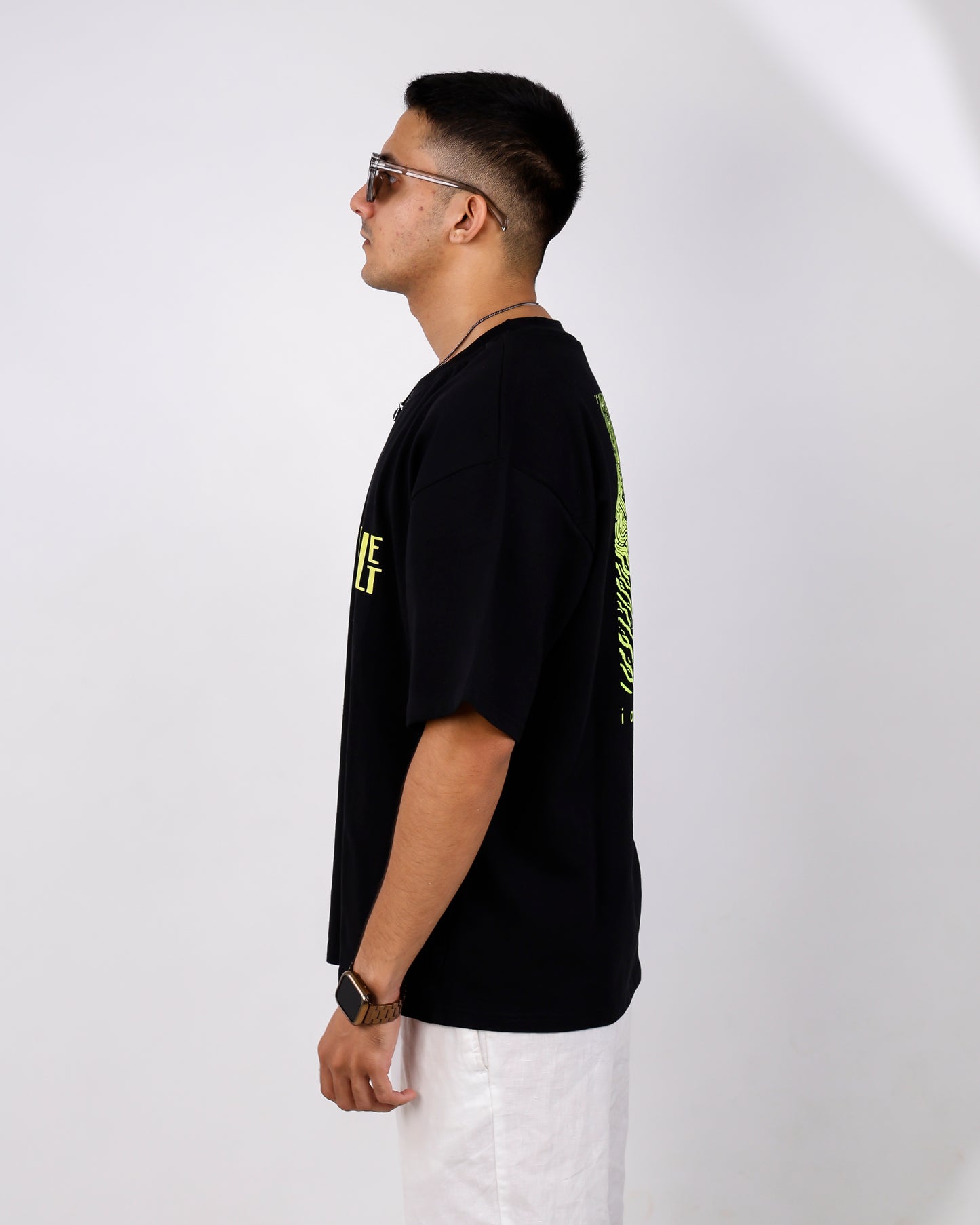 Oversized Black Tshirt - I Own My Chaos