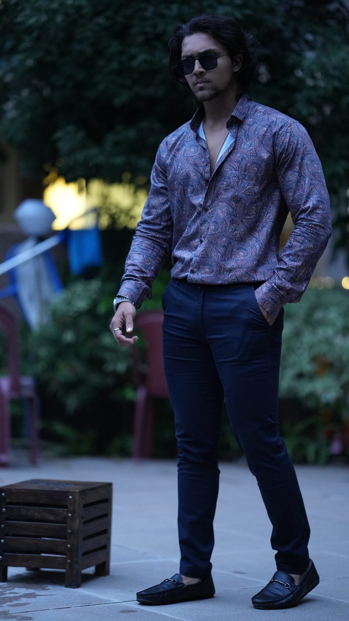 Navy Blue Chino