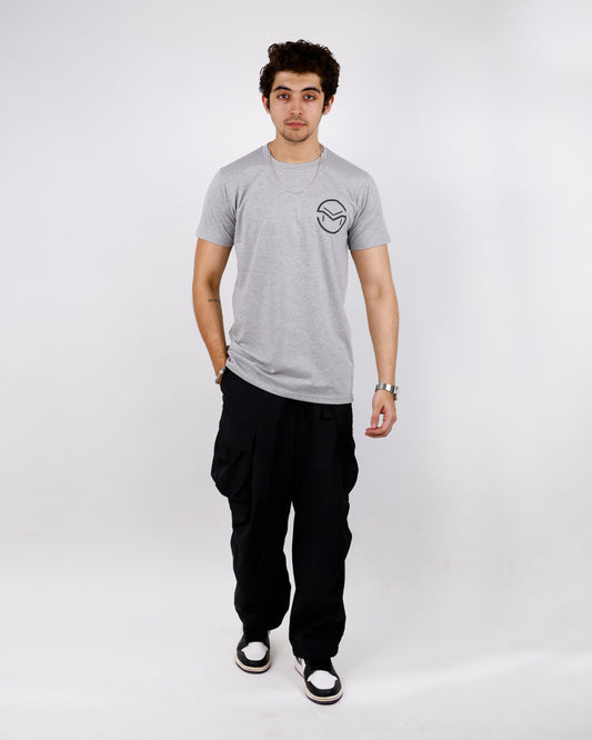 Grey Melange Regular T-shirt