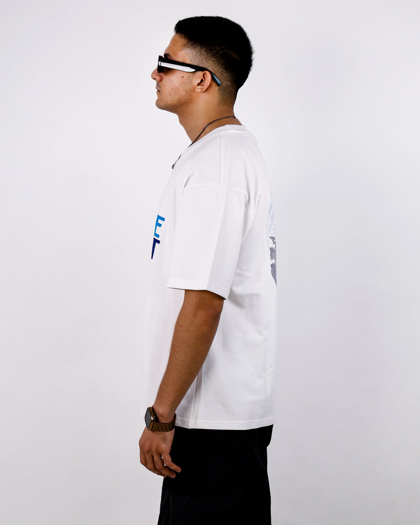Oversized White Tshirt - I Own My Chaos