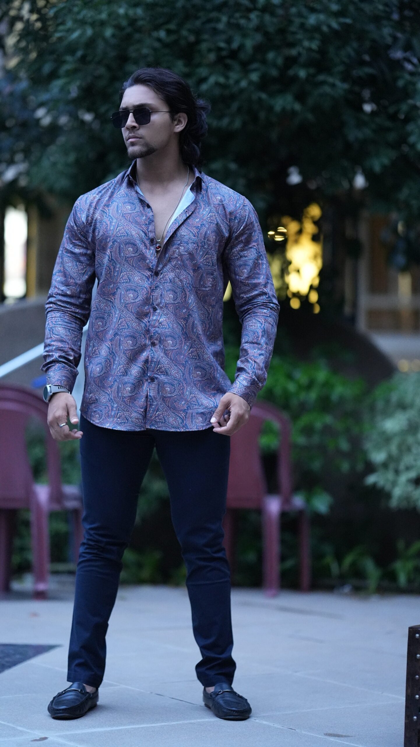 Navy Blue Chino